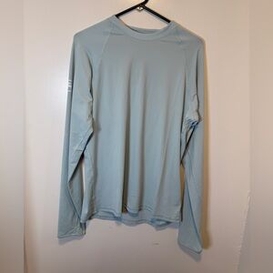 Backcountry‎ long sleeve sun crew shirt blue winter sky men's size medium NWT